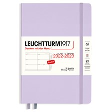 Kalender A5 Academic Weekly Planner 2022/2023 Lilac Leuchtturm1917