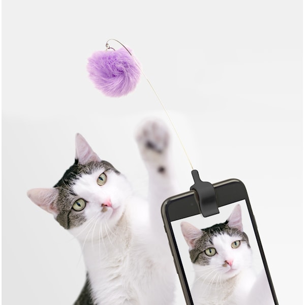 Kitty Phone Clip Kikkerland