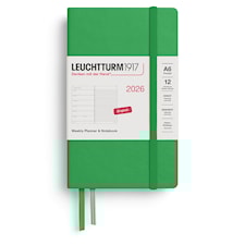 Weekly Planner & Notebook 2026 A6 Spring Leaf Leuchtturm1917