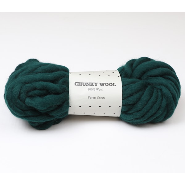 Chunky Wool Garn 200 g Adlibris