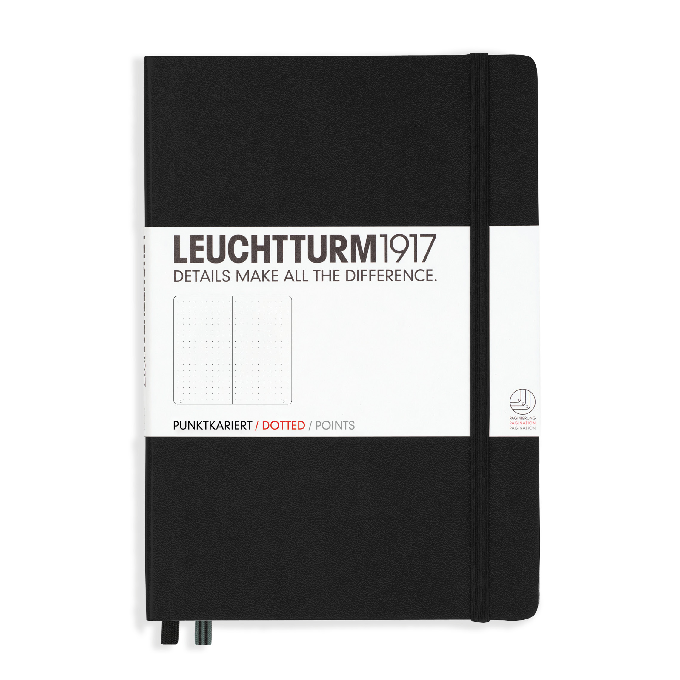 A5 Marine Leuchtturm1917 357719 Wochenkalender und Notizbuch 2019 Deutsch Medium