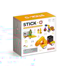 Stick-O Construction Magnetleksak 26 Bitar, Magformers