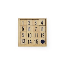 15-spel - Skjutpussel av trä Legami