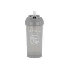 Twistshake Straw Cup 360ml 6+m Pastel Pastel Grey