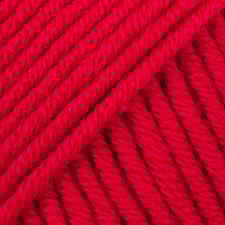 Big Merino Uni Colour Garn Ullgarn 50 g Crimson red 27 Drops