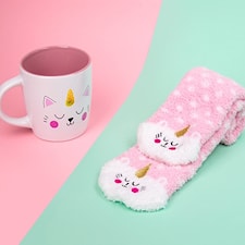 Mugg Och Strumpor Kittycorn Set