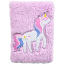 Anteckningsbok A5 Fluffig Enhörning 80 sidor