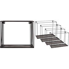 Vägghylla 4-pack