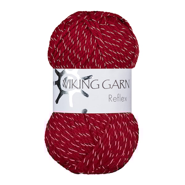Reflex 50 g Rød 460 Viking Garn