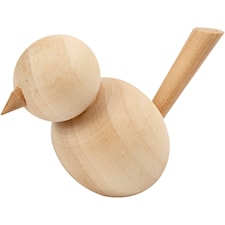 Puulintu, Kork. 7,6 cm, 1 kpl