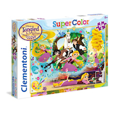 Puslespill SuperColor Rapunzel, 104 brikker, Clementoni