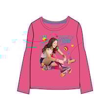 Långärmad tröja Strl 104, Rosa, Disney Soy Luna