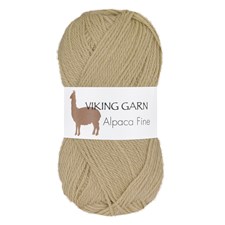 Alpaca Fine Garn Alpacamix 50 g Ljus Oliv 632 Viking Garn