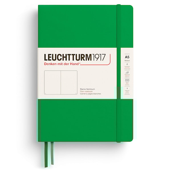 Notatbok A5 Soft Linjert Spring Leaf Leuchtturm1917