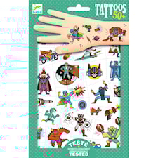 Tetovoinnit Superkankaat 50-pack Djeco