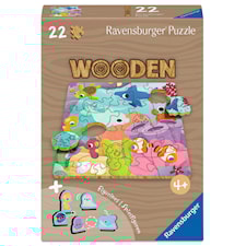 WOODEN Undervannsdyr 22p Ravensburger