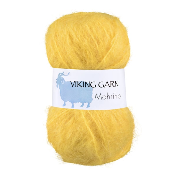 Mohrino Garn 50 g Gul 540 Viking Garn