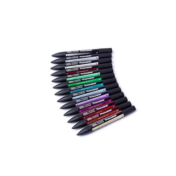 Markør penn Winsor & Newton Prpmaker Manga CHIBI 12+1 Sett