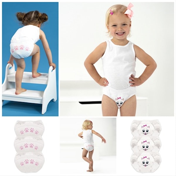 My Carry Potty Potträningsbyxa 3-pack Katt storlek 2-3 år