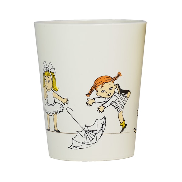 Pippi Sirkus Tumblerkopp Beige Rätt Start