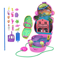 Lekväska Rosa Monkey Polly Pocket
