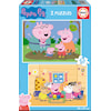 Pussel Peppa Pig 2x48 bitar, Educa