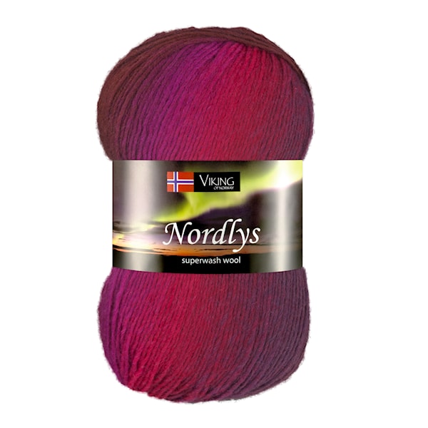 Nordlys 100 g Tulip 957 Viking Garn