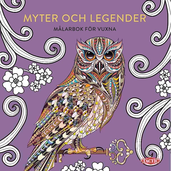 Målarbok för vuxna - Myter och Legender