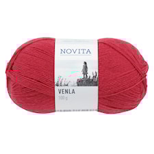 Novita Venla Garn 100 g rød 545