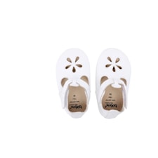 Sandal Toffla, Vit, Strl 18-19, BoBux