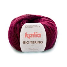 Big Merino Garn 100 g Burgundy red 24 Katia