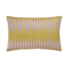 Bungalow Kuddfodral 33 x 50 cm Backgammon Lemon