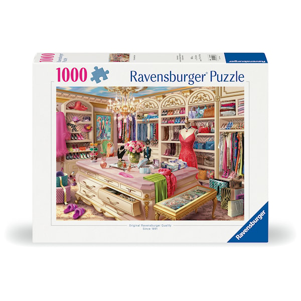 The Coveted Closet Pussel 1000 bitar, Ravensburger