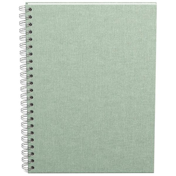 Notatbok A4 Ulinjert Soft Teal 90 Sider Bigso Box of Sweden