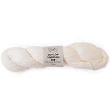 Adlibris Cotton Linen 8/4 DIY 100g Undyed A732