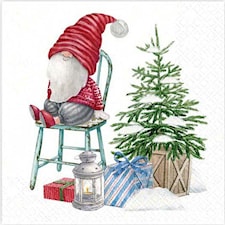 Servetter Tomte 20-pack Gullers