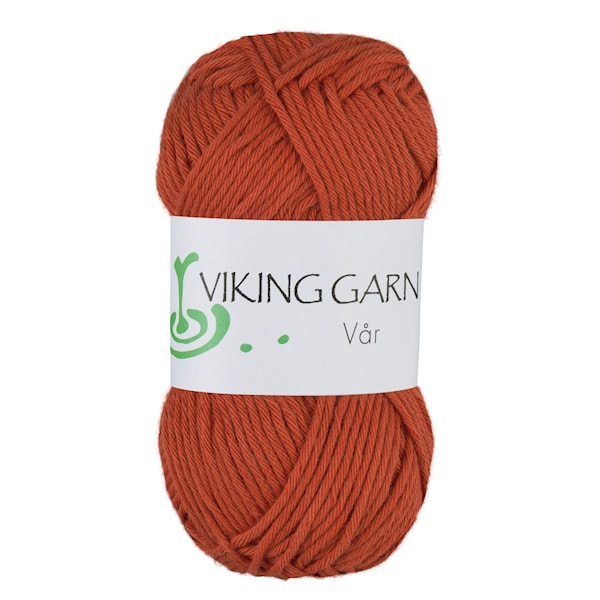 Vår 50 g Rust 454 Viking Garn