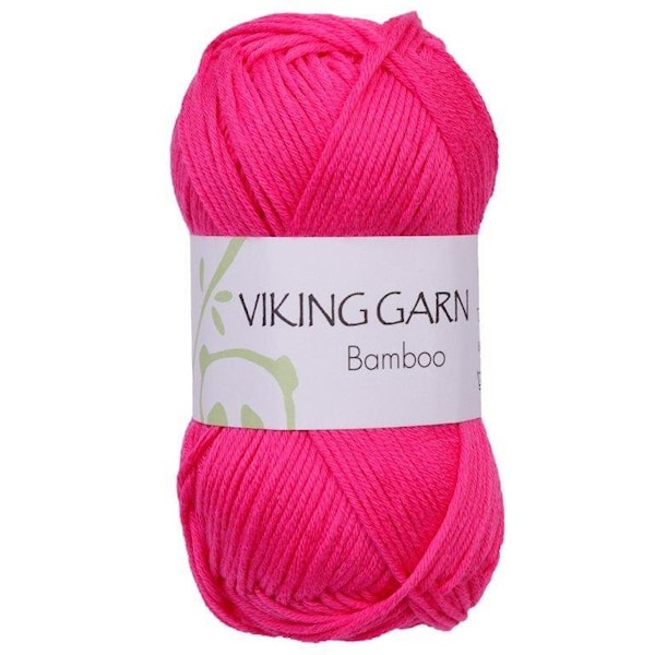 Bamboo 50 g Rosa 664 Viking Garn
