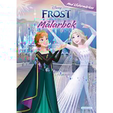 Målarbok Frost med klistermärken Kärnan