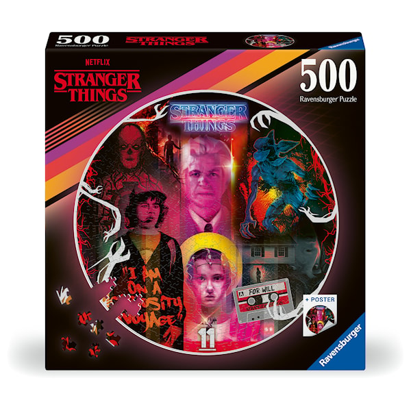 Pussel Stranger Things 500 bitar, Ravensburger