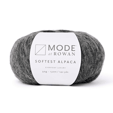 Softest Alpaca Alpacka mix 50 gr Ash 012 Mode at Rowan