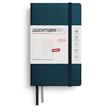 Weekly Planner & Notebook 2026 A6 Deep Sea Leuchtturm1917