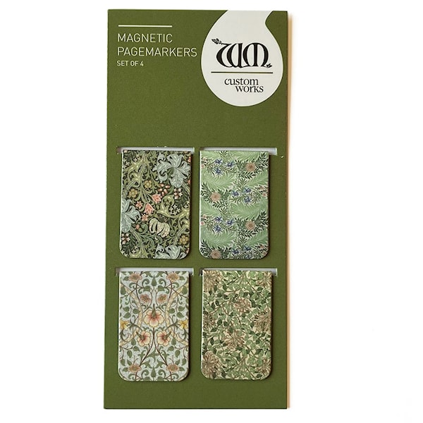 Bokmerkessett William Morris Customworks