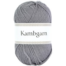 Kambgarn 50 g Dove grey  (1201) Istex