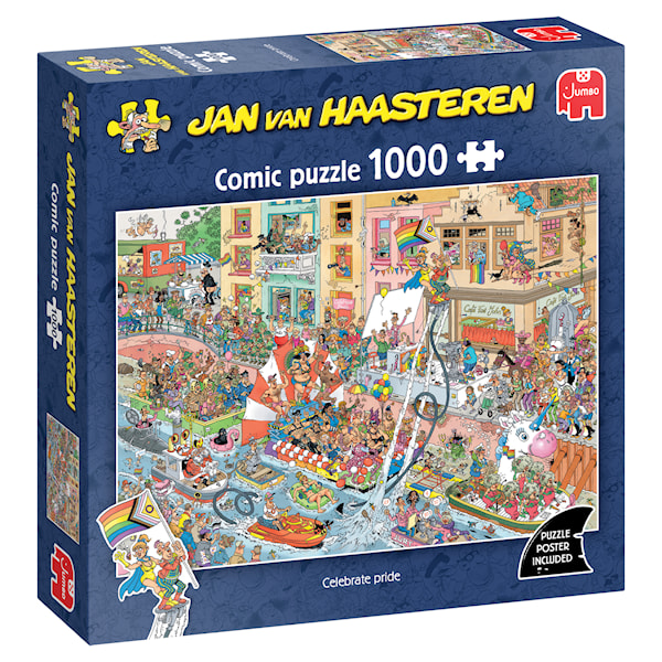 Jan Van Haasteren Celebrate Pride Pussel 1000 bitar