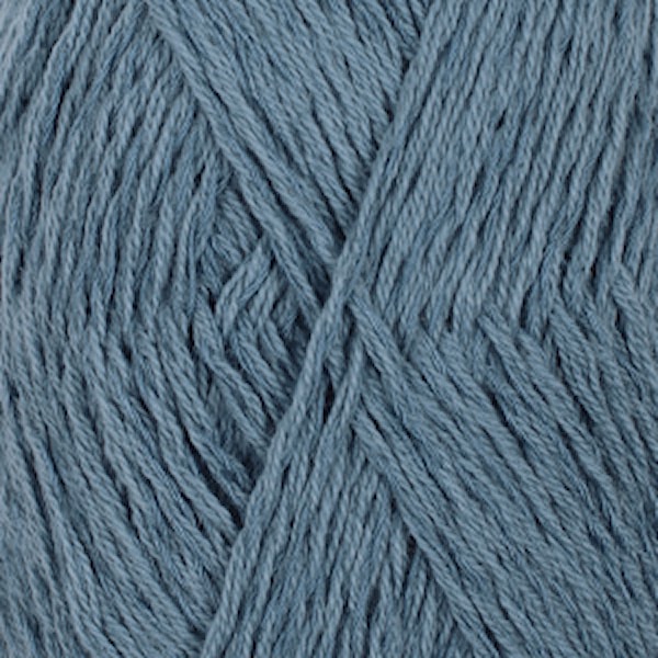 Drops Belle Uni Colour Garn Bomullmix 50g Dark Jeans Blue 13