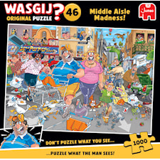 Wasgij Original 46 Middle Aisle Madness! Pussel 1000 bitar