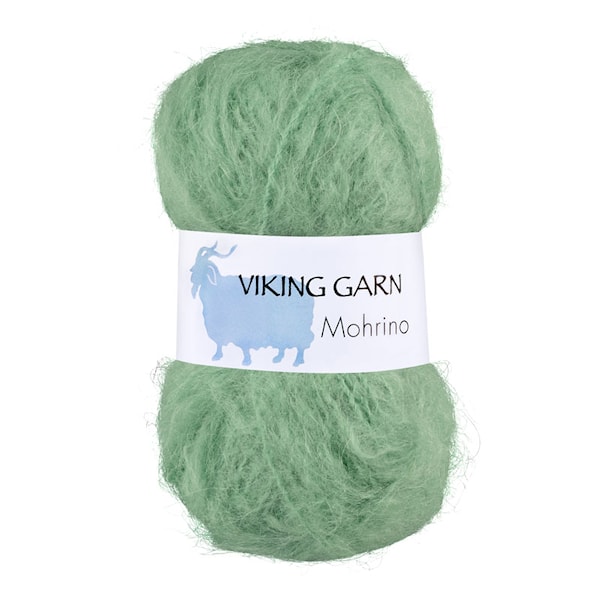 Mohrino Garn 50 g Støvgrønn 532 Viking Garn