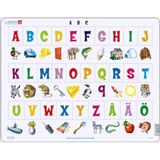 Bokstavspussel 29 bitar,  Larsen