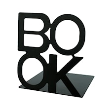 Bokstøtte BOOK svart, 2-pack
